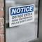 Signmission Do Not Enter Dog On Premises Police Don't Shoot OSHA Notice Sign, Vinyl Decal, 7in W x 5in L, 2PK OS-2PACK-NS-D-57-L-11178 - alternate 6